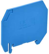 ARMAFIX Separator PPCY2.5/10BU for terminal blocks CY2.5-CY10 blue IEK