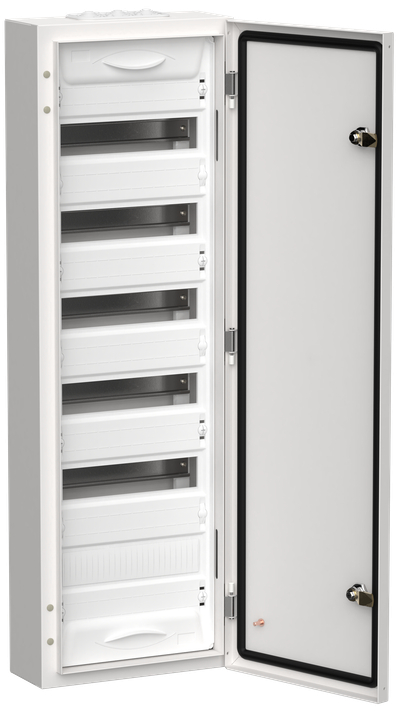 TITAN 5 Корпус металлический ЩРн-72 (1х72) 960х310х140мм IP54 белый (одна дверь) IEK