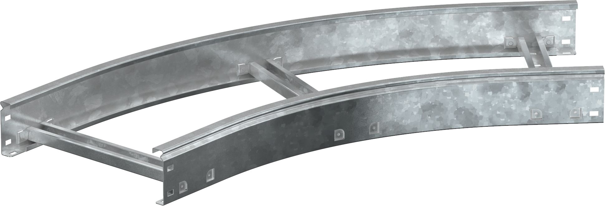 Поворот лестничный LESTA 45град 100х200мм R600 HDZ IEK (CPG05-4-45-100-200-HDZ)