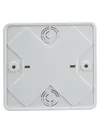 KM41222 pull box for surface installation 100x100x44 mm white (6 terminal blocks 6mm2)3