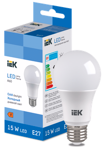 LED Bulb A60 1500lm 6500K E27 IEK