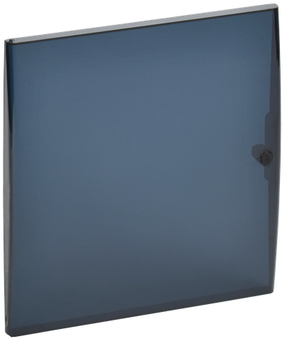 TEKFOR Дверца для корпуса пластикового ЩРН(В)-П-24 IP41 черная прозрачная IEK
