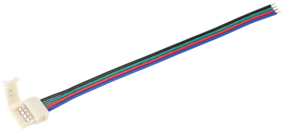 Коннектор 3шт RGB 10мм (15см-разъем) IEK