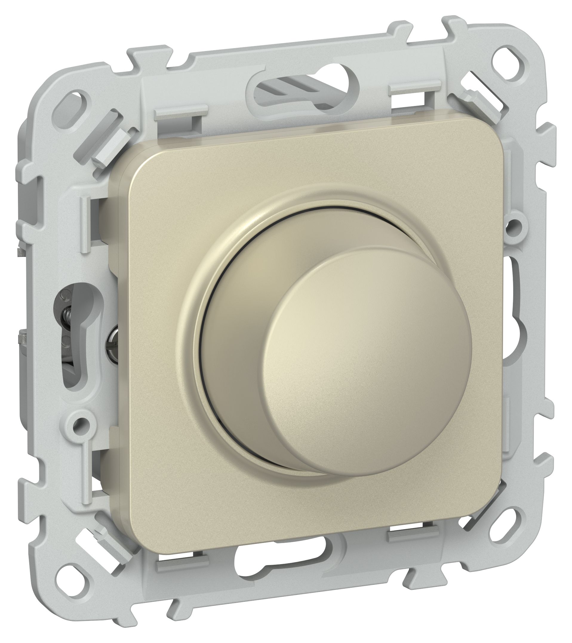 FLITE Светорегулятор проходной TRIAC 550Вт СС26-5-12-ФлШ шампань IEK (FI-D23-0550-P-K37)