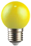 LIGHTING Лампа светодиодная декоративная G45 шар 1Вт 230В желтый E27 IEK2