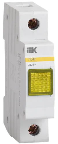 Indicator lamp LS-47 (yellow) ( neon ) IEK