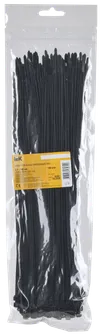 Clamp 3,6x300mm nylon black (100pcs.) IEK1
