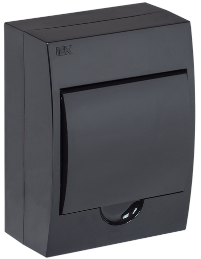 KREPTA 3 Корпус пластиковый ЩРН-П-6 IP41 черный IEK