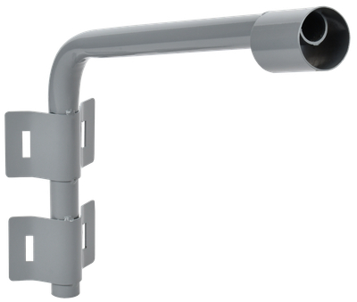 Кронштейн КР-2 D=60мм L=500мм под монтажную ленту 2 хомута серый IEK