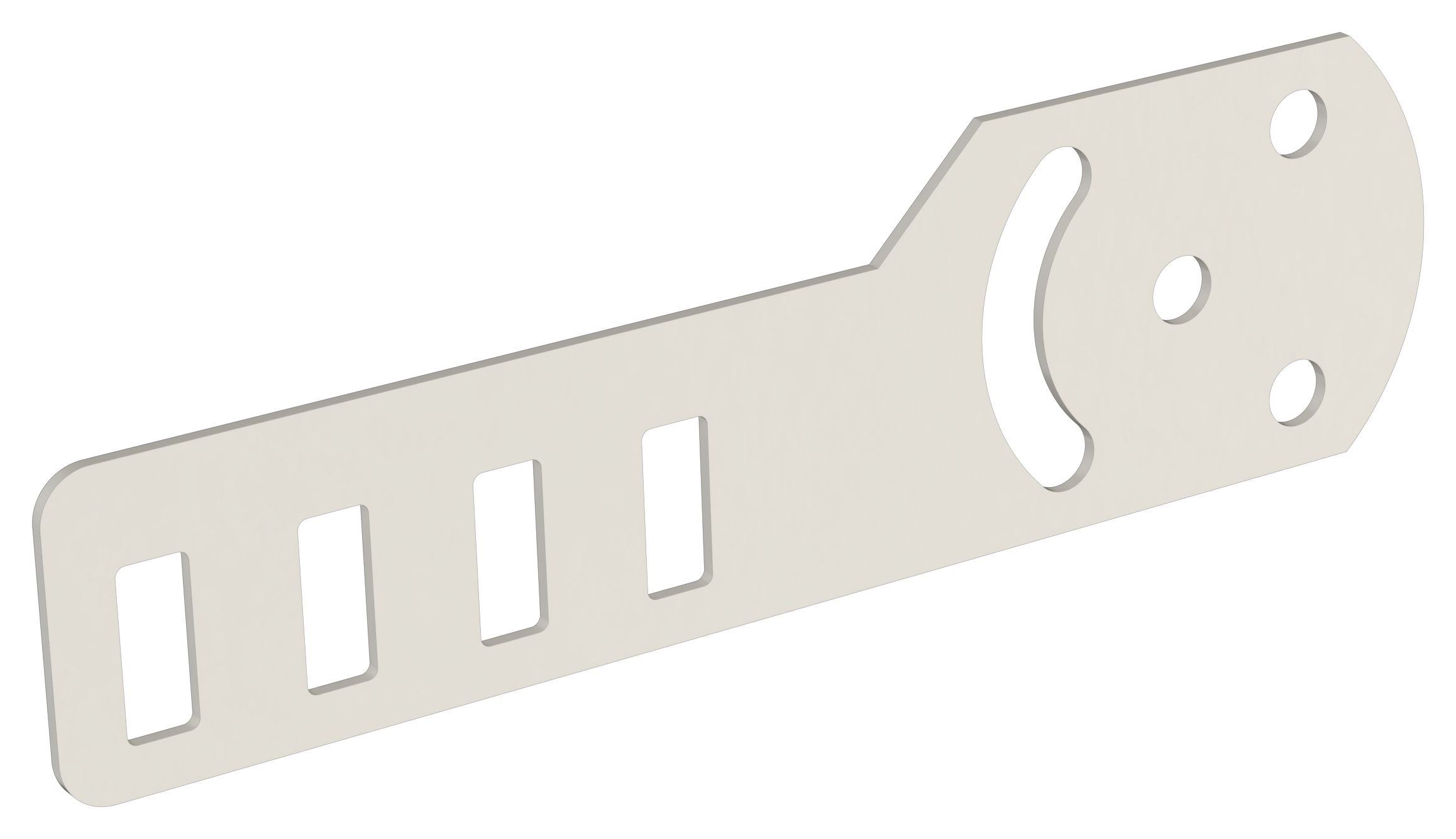 Пластина шарнирная h=50мм RAL 9016 IEK (CLM51D-PSH-050-9016)