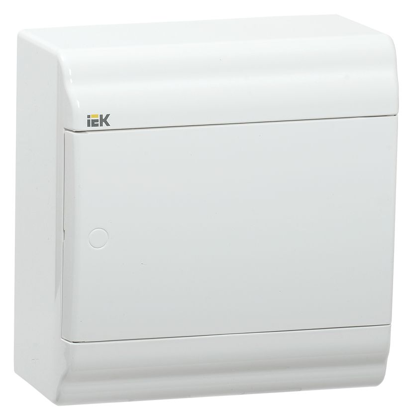 PRIME Корпус пластиковый ЩРН-П-6 модулей навесной белый/белая дверь IP41 IEK
