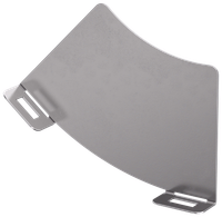 Перегородка разделительная 80мм поворота вертикального внутреннего 45град IEK