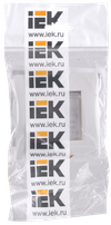 PRIMER Рамка и суппорт для коробок КМКУ на 2 модуля белые IEK1