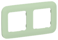 FLITE Рамка 2-местная РУ-2-А-ФлФ фисташковый IEK