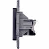 INSPIRIA Розетка компьютерная RJ45 категория 5Е UTP антрацит5