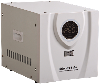 Стабилизатор напряжения переносной серии Extensive 5 кВА IEK