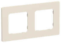FLITE Рамка 2-местная РУ-2-К-ФлСл сливочный IEK