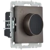 BRITE Electronic thermostat with indication TS10-1-BrTB dark bronze IEK3