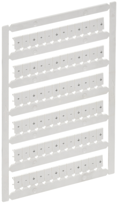 ARMAFIX Маркер для CTS/CP 4мм2 с символами "+; -; заземление" IEK