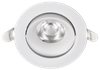 LIGHTING PRO Светильник светодиодный поворотный ДВО 1813 9Вт 4000К IP20 круг белый IEK0