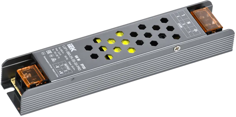 LED driver IPSN-PRO 60W 24V terminals IP20 IEK