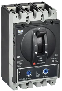 ARMAT Автоматический выключатель в литом корпусе 3P типоразмер A 150кА 40А расцепитель термомагнитный регулируемый IEK
