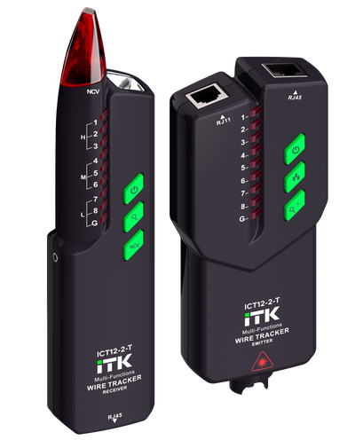 ITK Тестер для LAN-кабеля многофункциональный (RJ45 RJ11 VFL)