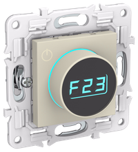 SKANDY Термостат электронный с индикацией SK-T01B бежевый IEK