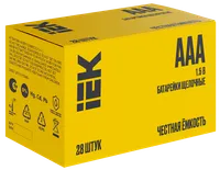 Alkaline battery LR03/AAA (28/box) IEK