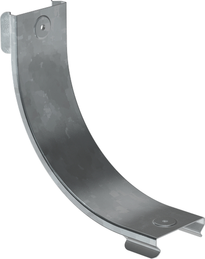 Крышка поворота плавного 90град вертикального внутреннего (тип В10) ESCA 80мм HDZ IEK