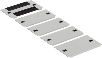 ITK by ZPAS Панель основания шкафа 600х1200мм серая РФ