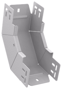 ESCA 7 Поворот вертикальный внутренний 90град 100х100-2,0 RAL 9016 IEK