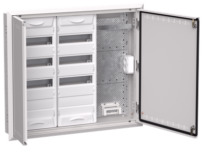 TITAN 5 Корпус комбинированный ЩРв-96 (3х48) 755х885х130мм IP30 белый IEK
