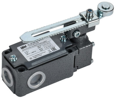 Выключатель путевой ВП 15К-21А-291-54 У2.3 рычаг с роликом регулируемый по длине полумгновенного действия IEK