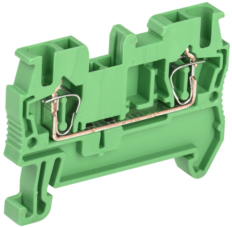 Заглушка для КПИ 2в-1,5/2,5 зеленая IEK (YZN11D-ZGL-002-K06