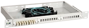 ITK 1U Оптический распределительный кросс укомплектованный: адаптеры SC (Simplex) 6шт; пигтейлы SC/UPC 50/125 (OM3); сплайс-кассета; КДЗС