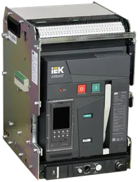 ARMAT Air circuit breaker with withdrawable design 3P size A 66kA 1250A trip unit TD with a set of accessories 220V: motor drive closing coil tripping coil IEK