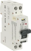 ARMAT Автоматический выключатель дифференциального тока B06S 1P+NP C16 30мА тип AC (18мм) IEK0