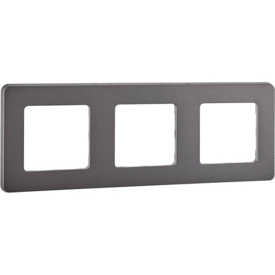 INSPIRIA Рамка 3-местная дымчатый