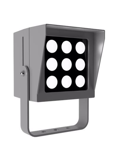 Светильник L-point 9/9/К8/840/04/A1-C1/230АС IP65 RAL7035 Муар LEDEL
