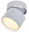 LIGHTING Светильник 4014 накладной потолочный поворотный под лампу GX53 белый IEK3