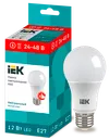 LED lamp A60 pear 12W 24-48V 4000K E27 IEK0
