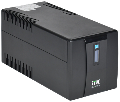 ITK ELECTRA ET ИБП однофазный линейно-интерактивный 1,5кВА/900Вт 4хSchuko LCD дисплей АКБ 2х9AH USB