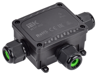 Коробка распределительная герметичная WTP-402 3 ввода IP68 IEK