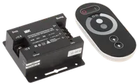 Controller with PDU, radio (black) MONO 3 channels 12V, 6A, 216W IEK