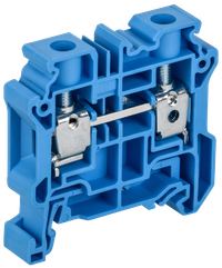 ARMAFIX Terminal block CY10BUEX screw 10mm2 straight through Ex blue IEK