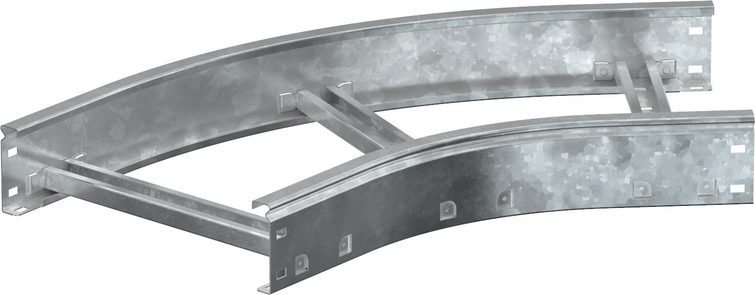 Поворот лестничный LESTA 45град 100х200мм R300 HDZ IEK (CPG04-4-45-100-200-HDZ)