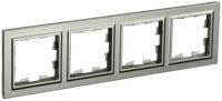 BRITE Рамка 4-местная РУ-4-БрШ шампань IEK