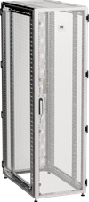 ITK by ZPAS Шкаф серверный 19" 42U 600х1000мм одностворчатые перфорированные двери серый РФ0