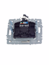 BRITE Розетка компьютерная RJ45 кат.5E РК10-БрА алюминий IEK4